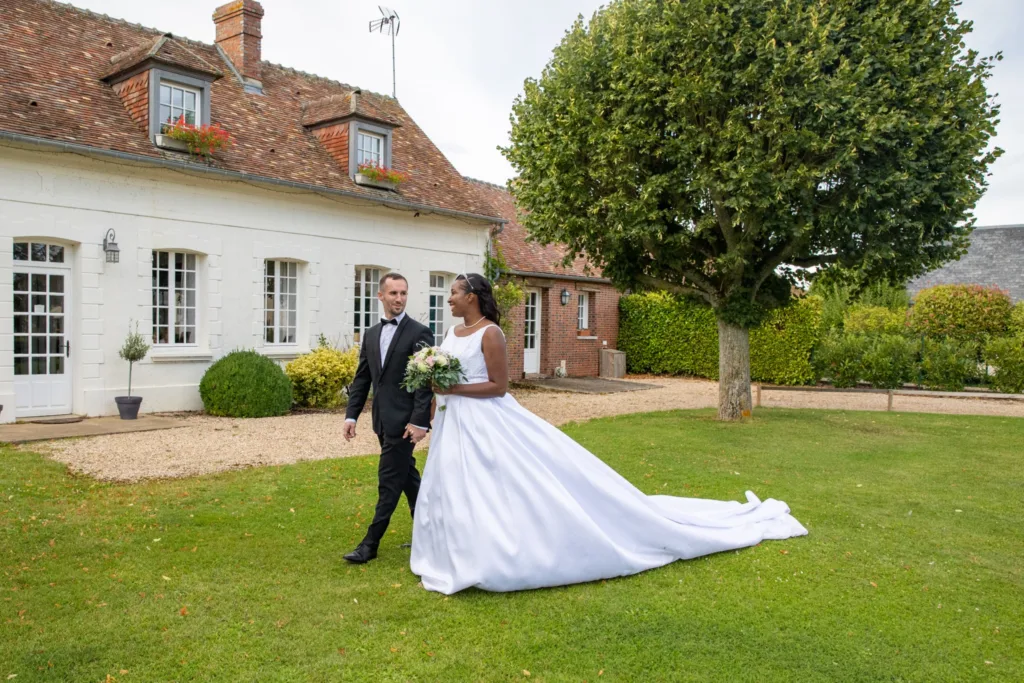 Photo de couple au La Huguenoterie