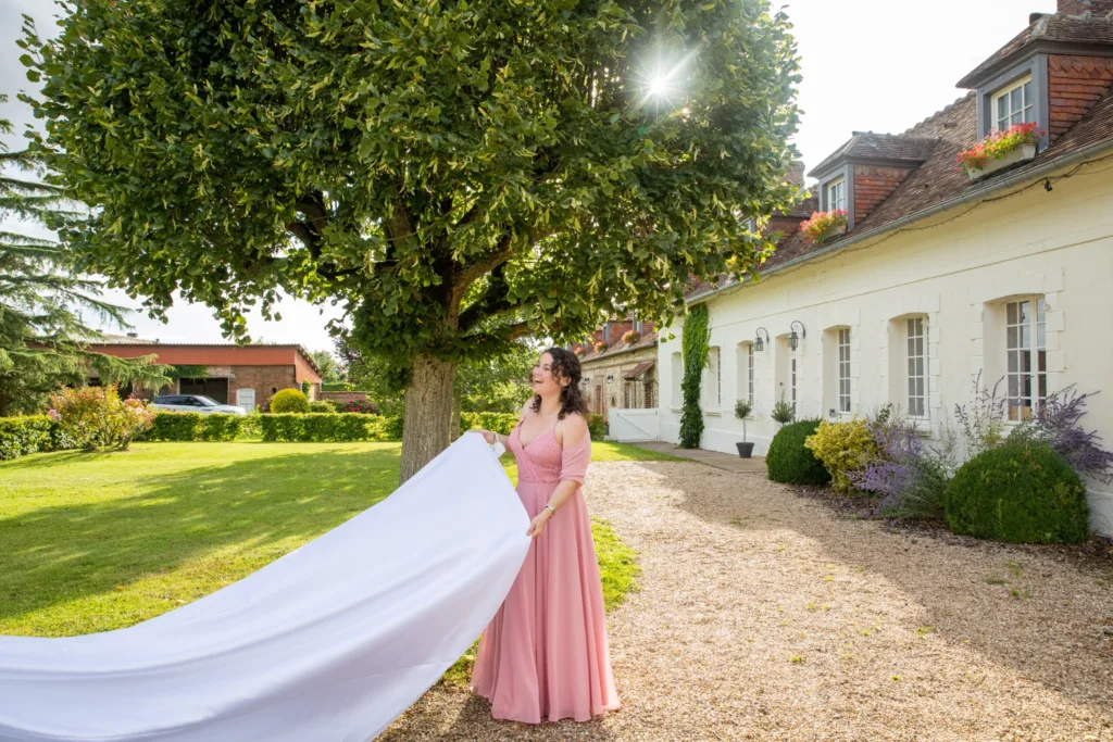 Photo de couple au La Huguenoterie