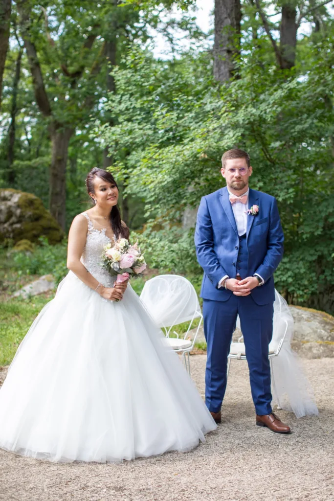 Cérémonie laïque au Manoir des Roches