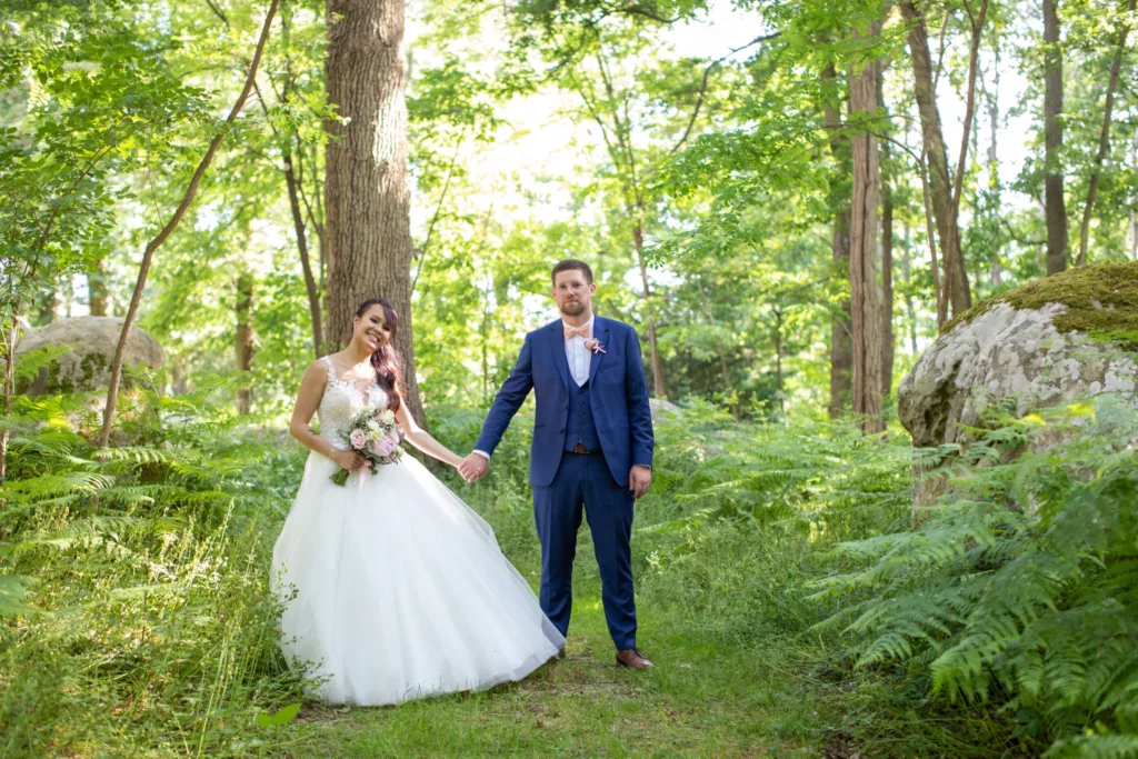 Photo de couple au Manoir des Roches