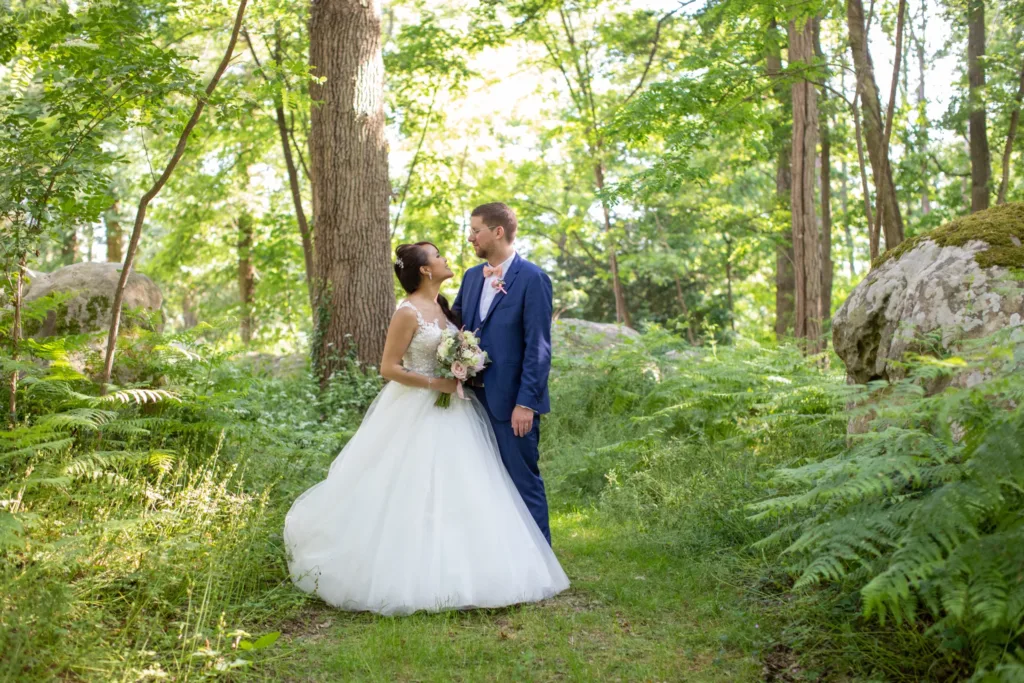 Photo de couple au Manoir des Roches